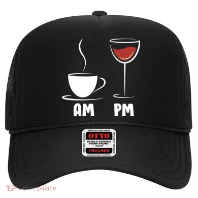 AM Coffee PM Wine Hat