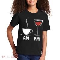 AM Coffee PM Wine Kids T-Shirt thumb 2