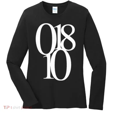 Andover Ma 01810 Original Zip Code Design Women's Long Sleeve Shirt