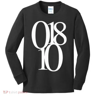 Andover Ma 01810 Original Zip Code Design Kids Long Sleeve Shirt