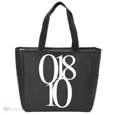 Andover Ma 01810 Original Zip Code Design Tote Bag