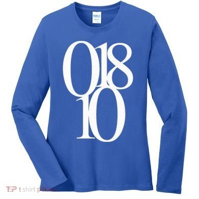 Andover Ma 01810 Original Zip Code Women's Long Sleeve Shirt