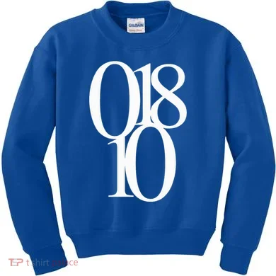 Andover Ma 01810 Original Zip Code Kids Sweatshirt