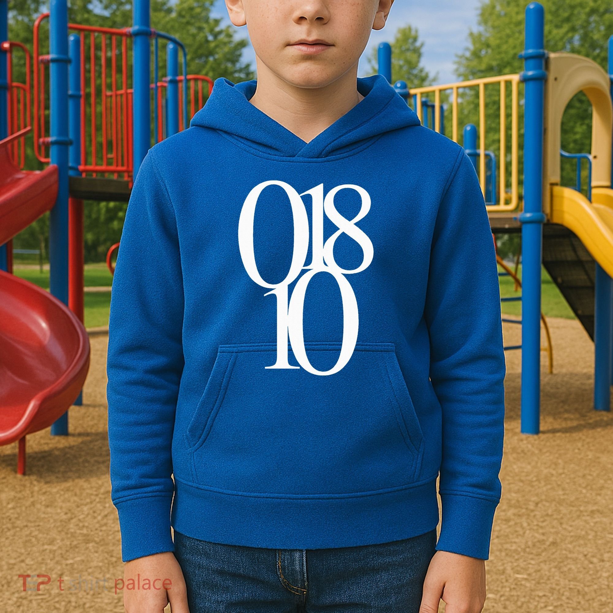 Andover Ma 01810 Original Zip Code Kids Hoodie