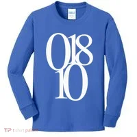 Andover Ma 01810 Original Zip Code Kids Long Sleeve Shirt thumb 0
