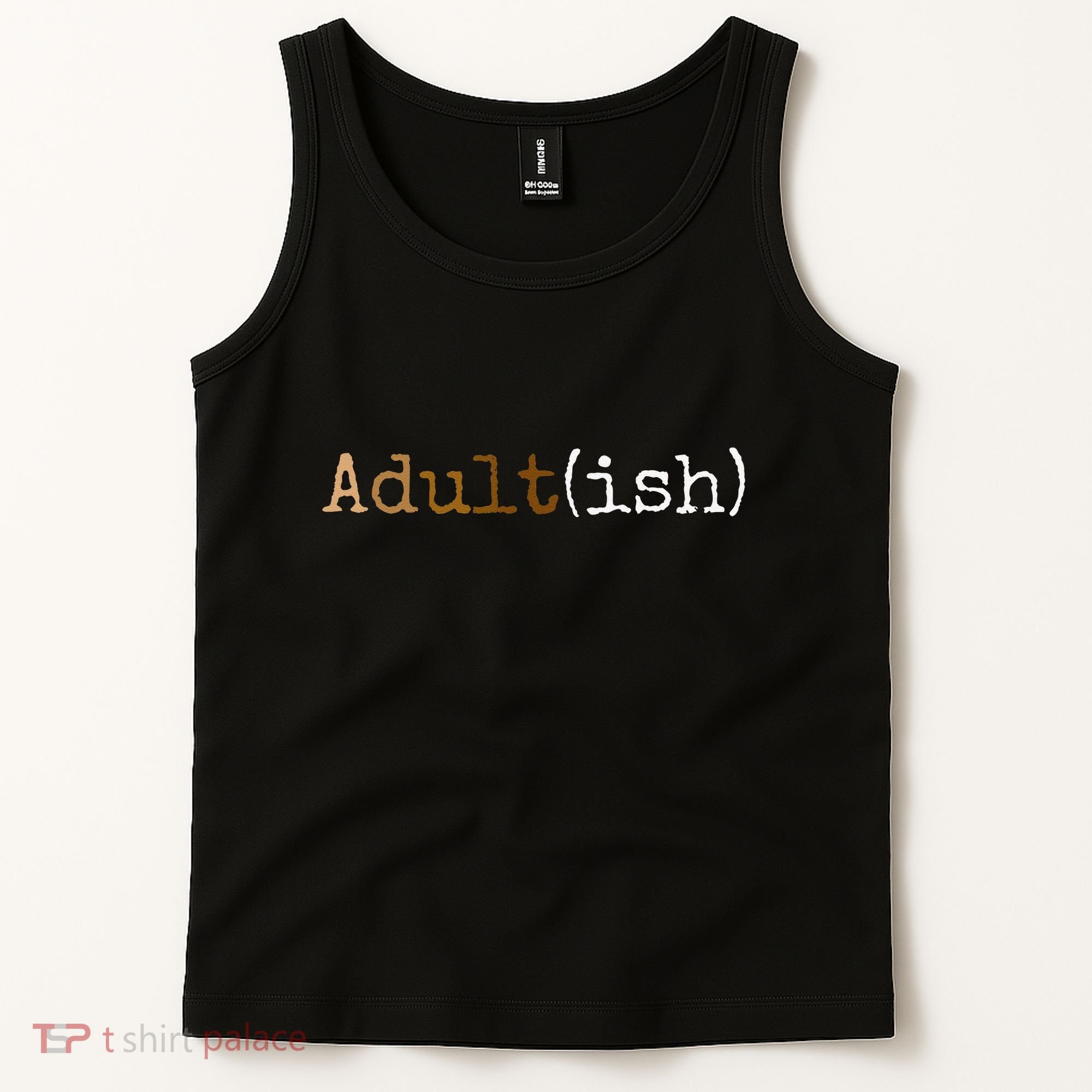 Adultish Melanin 21st Birthday 18th Birthday Tank Top