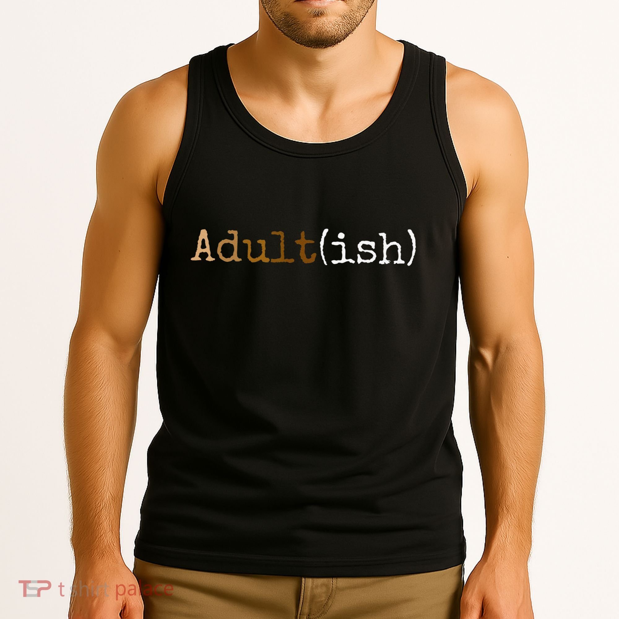 Adultish Melanin 21st Birthday 18th Birthday Tank Top