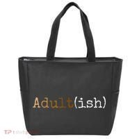 Adultish Melanin 21st Birthday 18th Birthday Tote Bag thumb 0