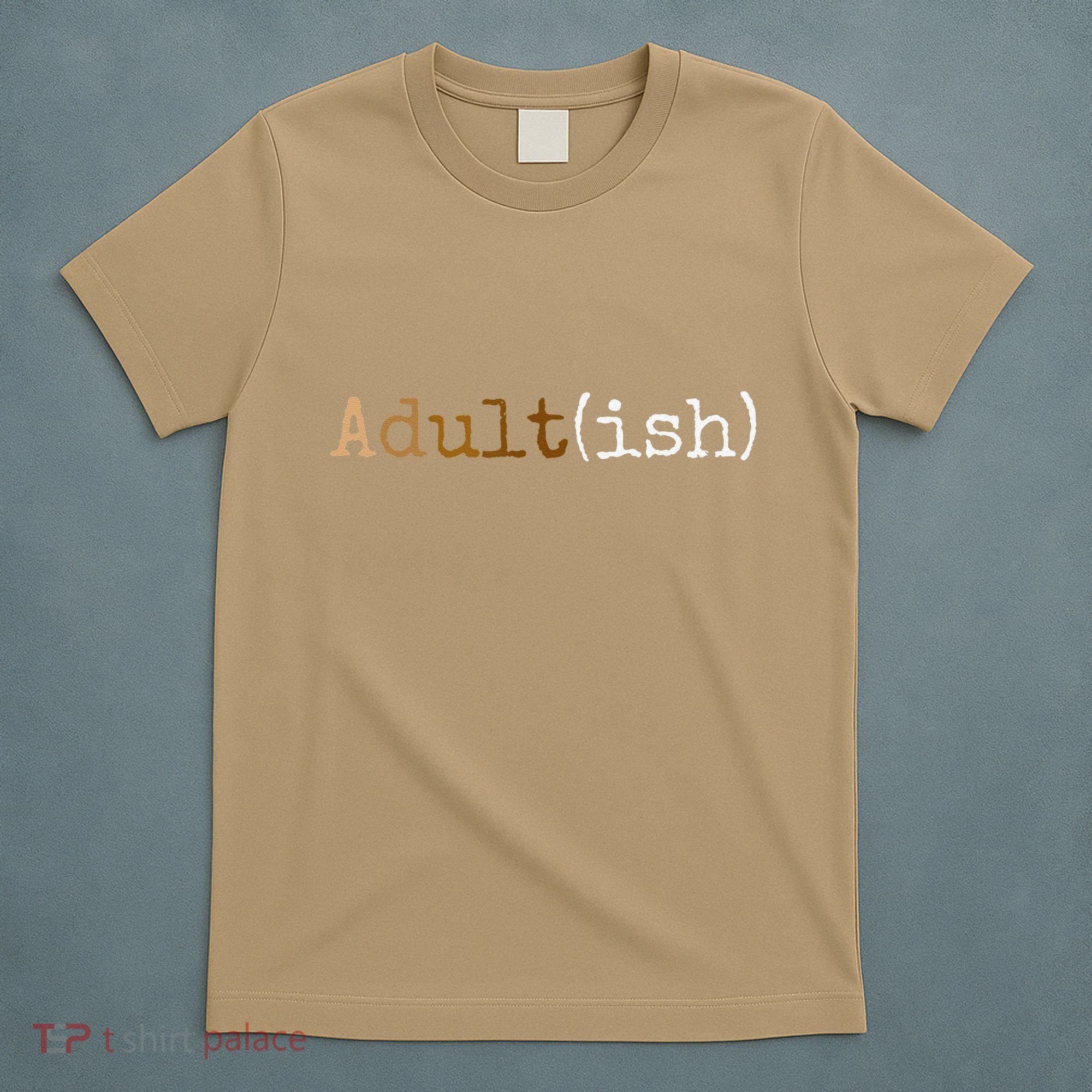 Adultish Melanin 21st Birthday 18th Birthday T-Shirt
