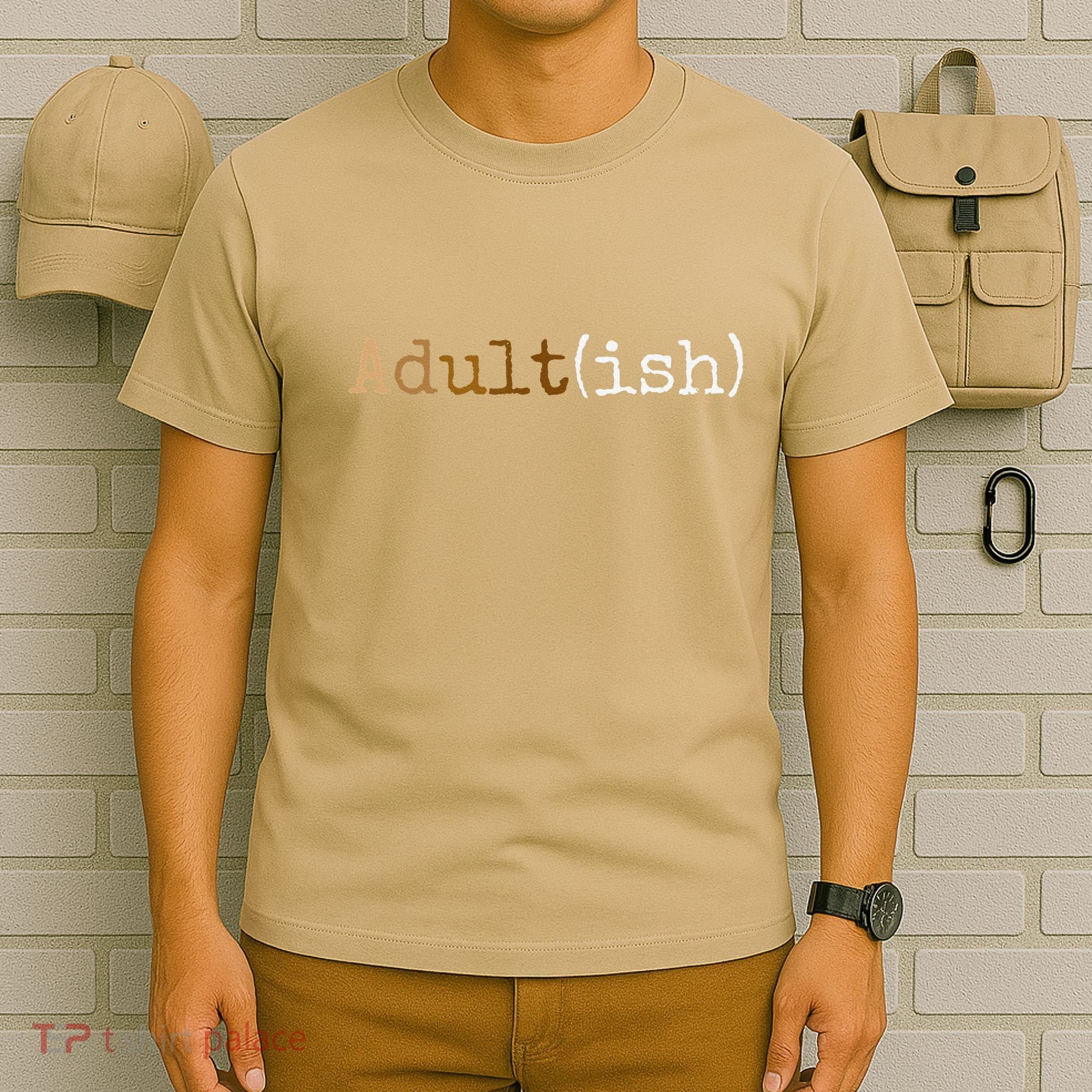 Adultish Melanin 21st Birthday 18th Birthday T-Shirt