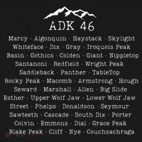 Adirondack Mountains 46 High Peaks USA-Made Doggie Bandana thumb 2
