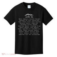 Adirondack Mountains 46 High Peaks Kids T-Shirt thumb 0