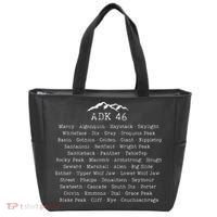 Adirondack Mountains 46 High Peaks Tote Bag thumb 0
