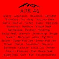 Adirondack Mountains 46 High Peaks Santa Hat thumb 1