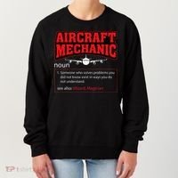 Aircraft Mechanic Airplane  Women's Sweatshirt thumb 0