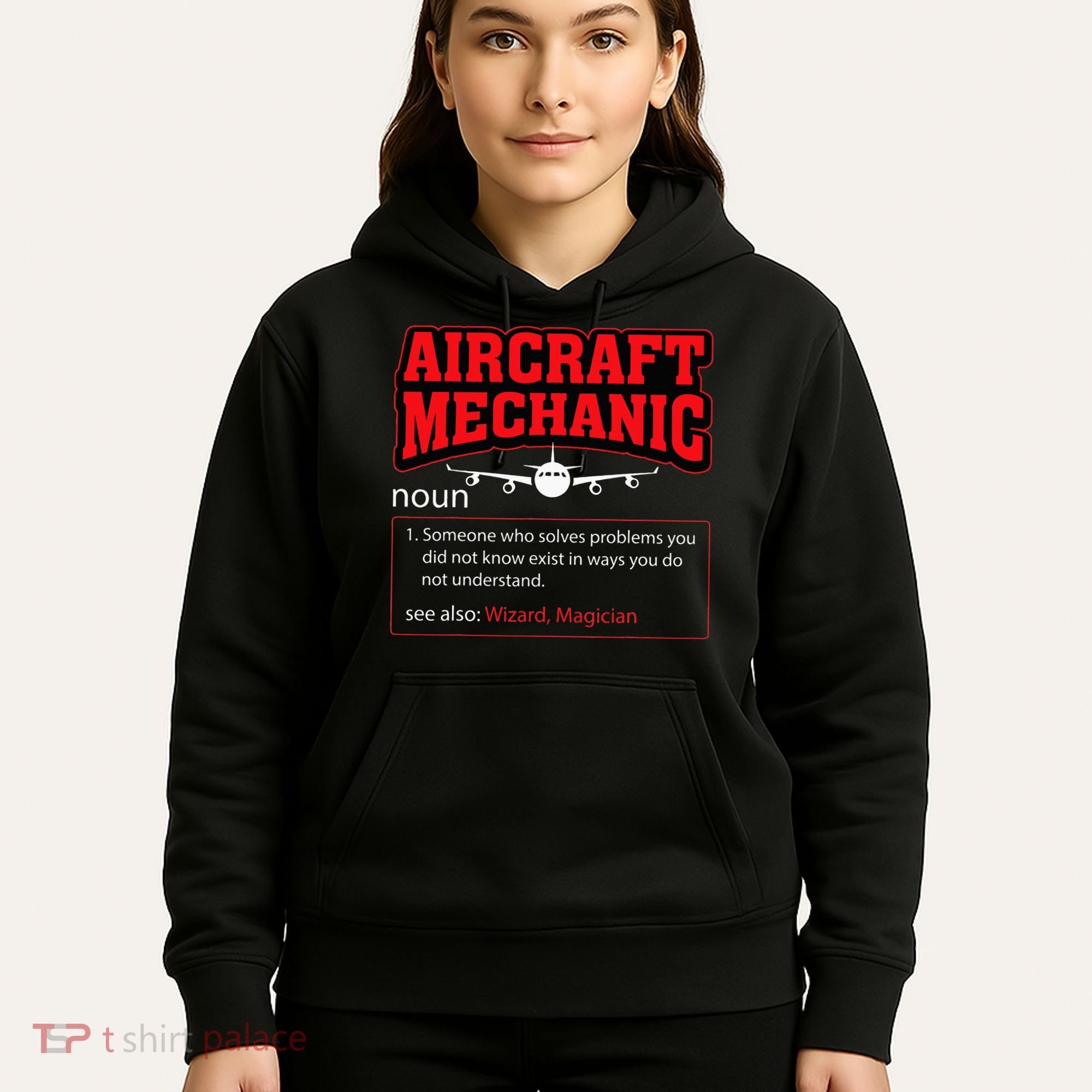 Aircraft Mechanic Airplane  Hoodie