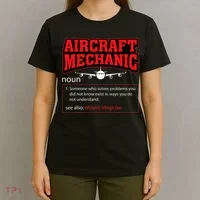 Aircraft Mechanic Airplane  T-Shirt thumb 4