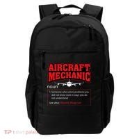 Aircraft Mechanic Airplane  Backpack thumb 0