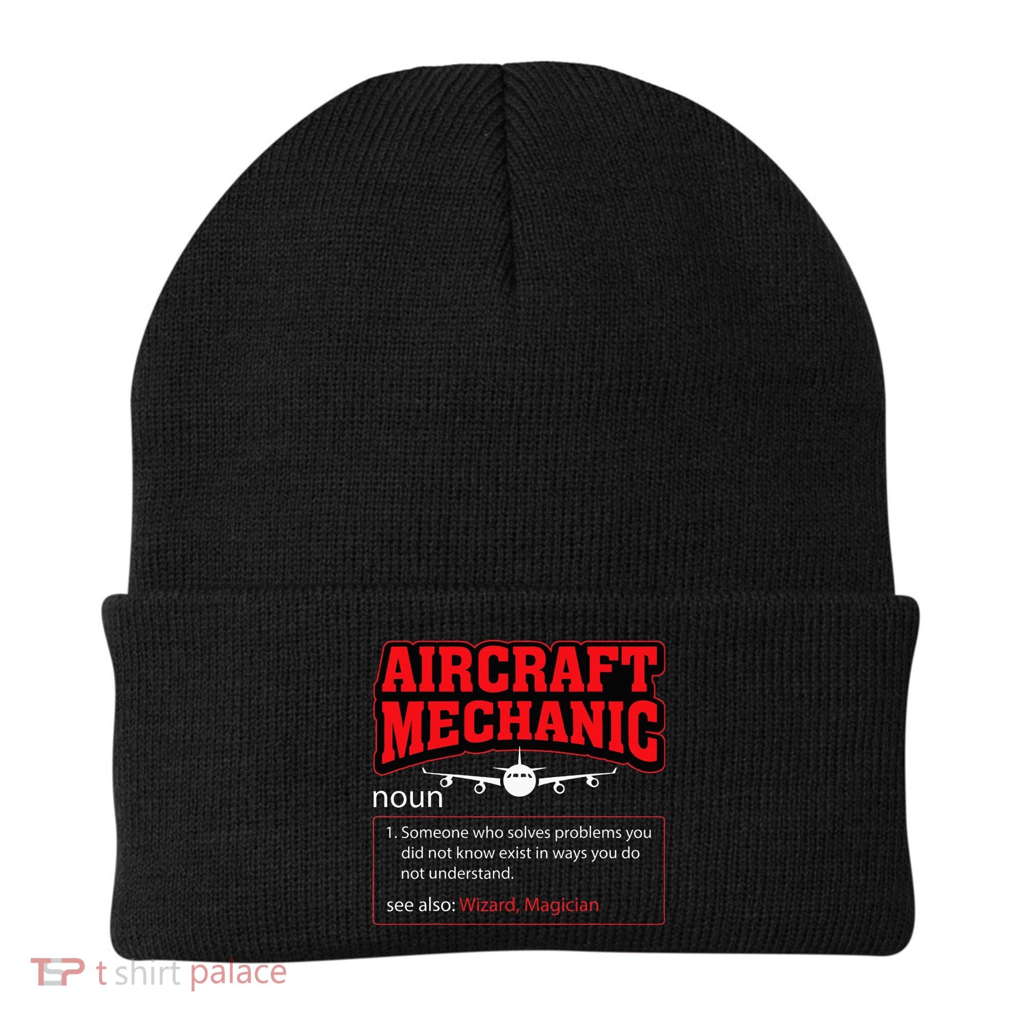 Aircraft Mechanic Airplane  Beanie