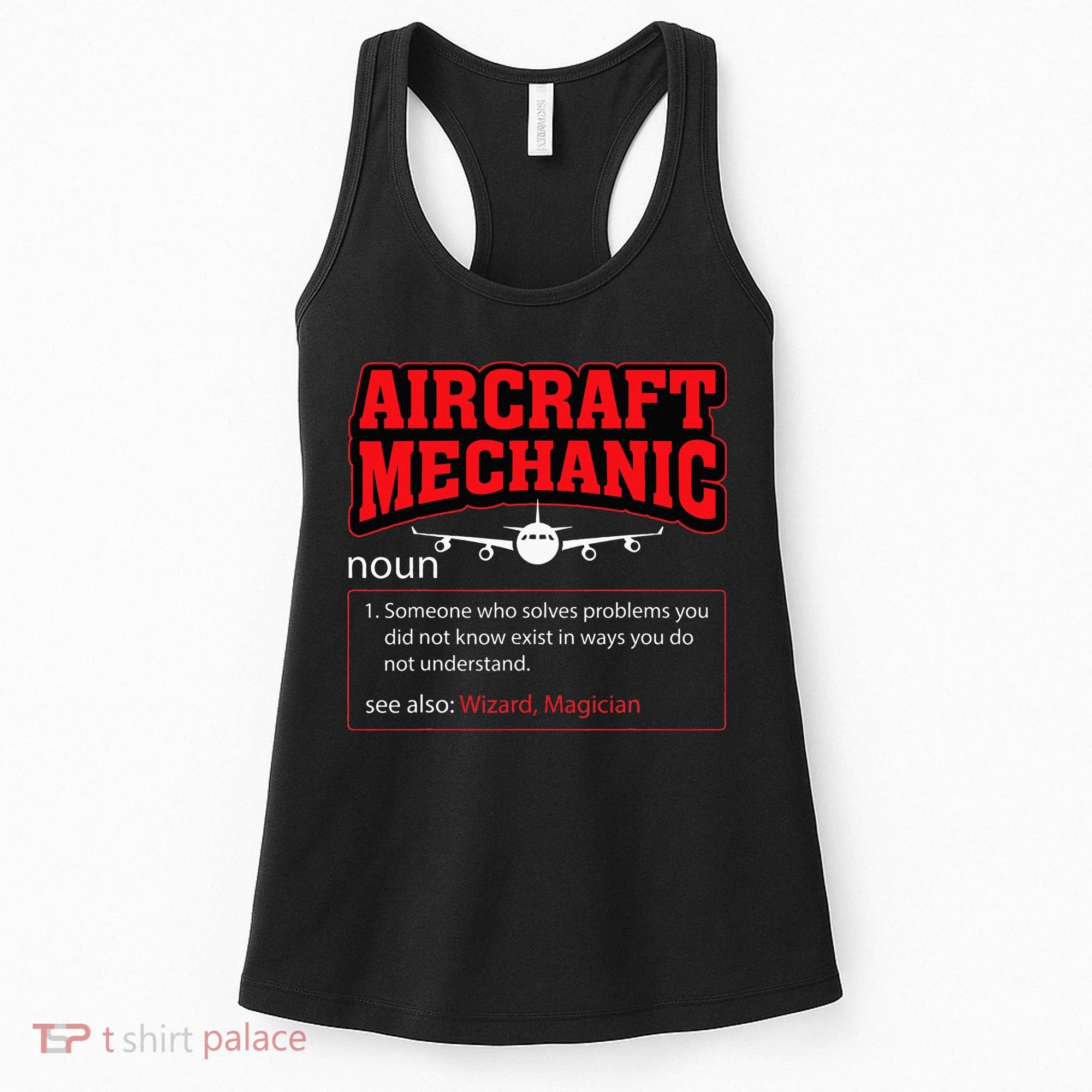 Aircraft Mechanic Airplane  Women's Tank Top