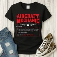 Aircraft Mechanic Airplane  Women's T-Shirt thumb 3