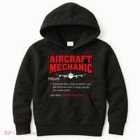 Aircraft Mechanic Airplane  Kids Hoodie thumb 0