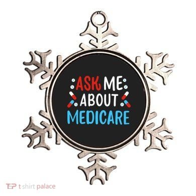 Ask Me About Medicare Ornament