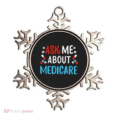 Ask Me About Medicare Ornament
