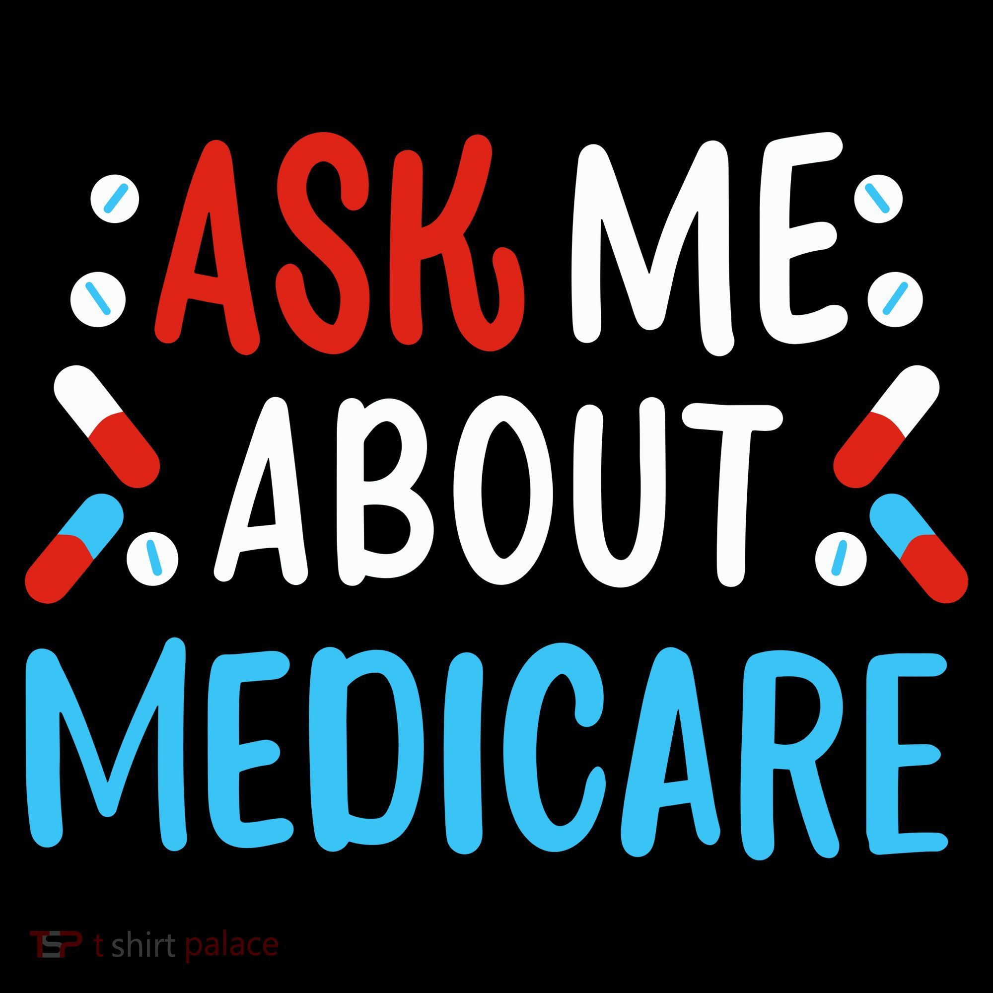 Ask Me About Medicare Ornament