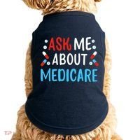 Ask Me About Medicare Doggie Tank thumb 0