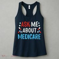 Ask Me About Medicare Women's Tank Top thumb 3