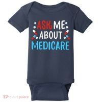Ask Me About Medicare Baby Bodysuit thumb 0
