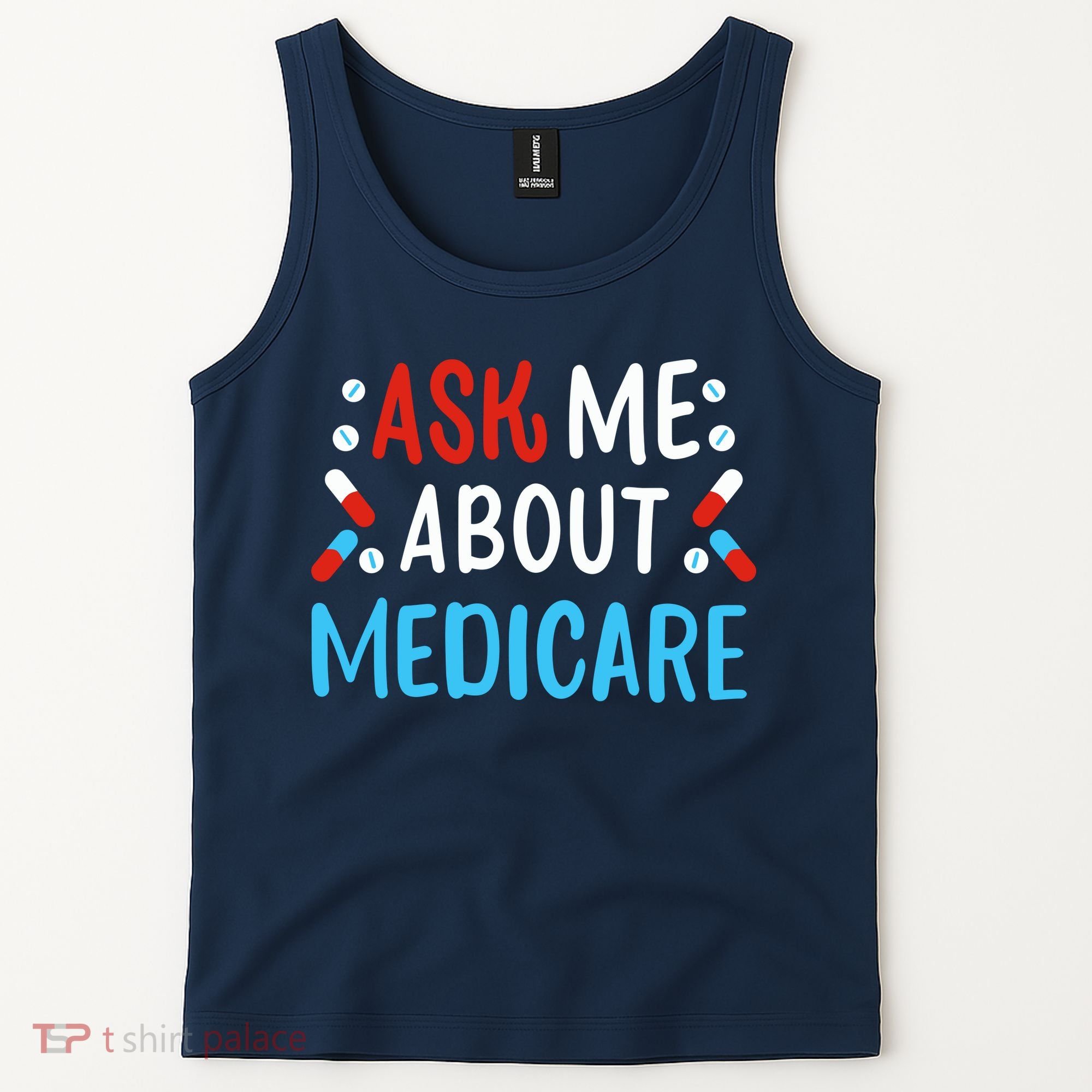 Ask Me About Medicare Tank Top