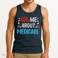 Ask Me About Medicare Tank Top thumb 3