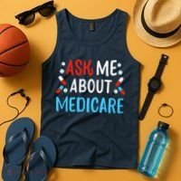 Ask Me About Medicare Tank Top thumb 4