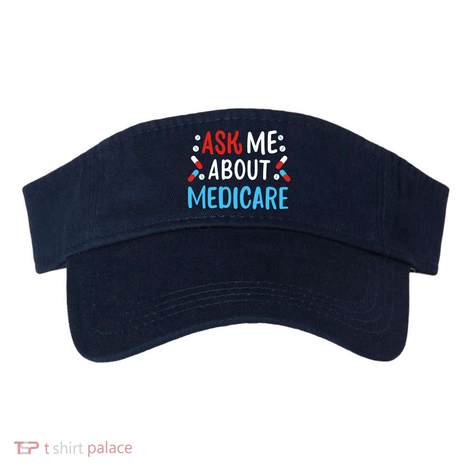 Ask Me About Medicare Visor