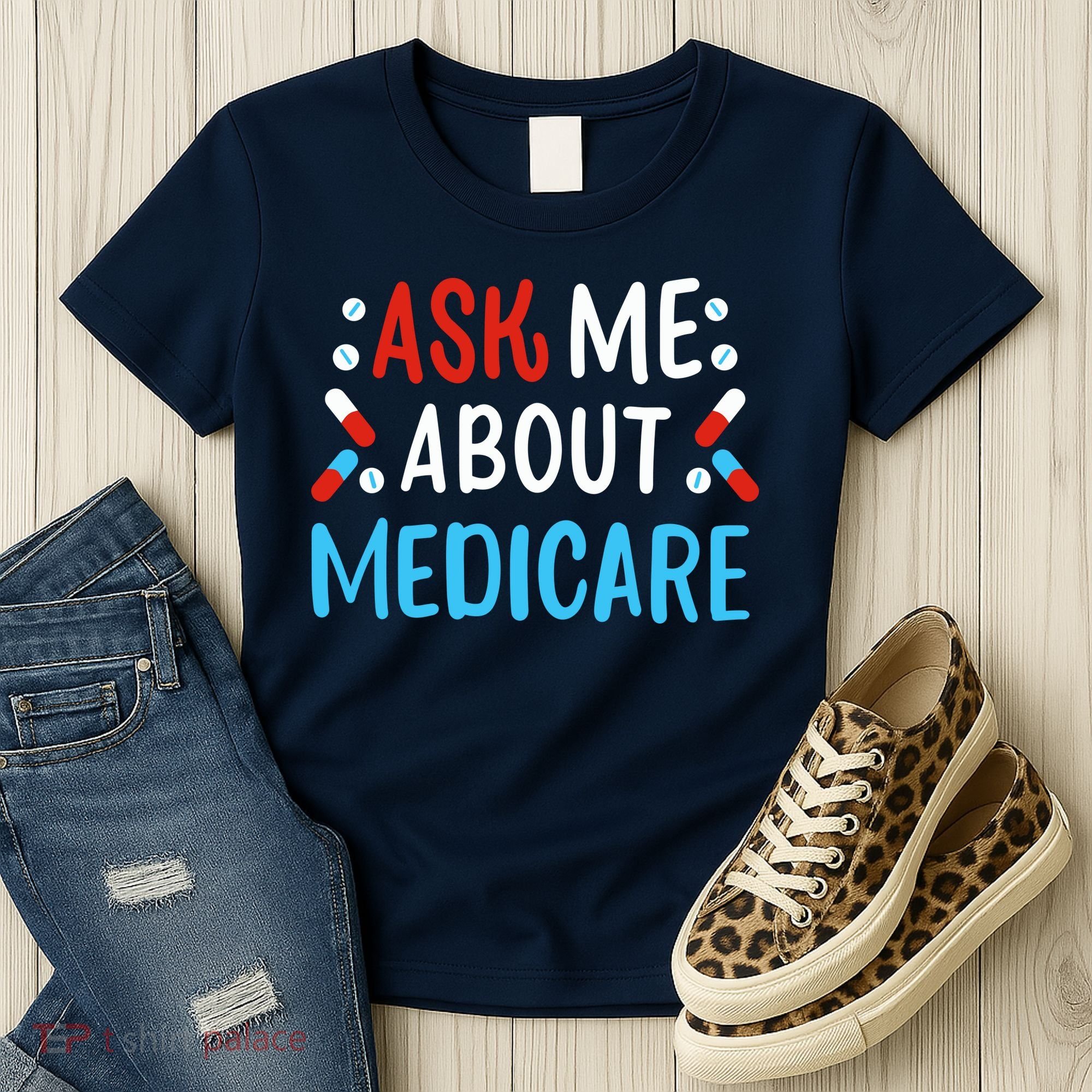 Ask Me About Medicare Women's T-Shirt