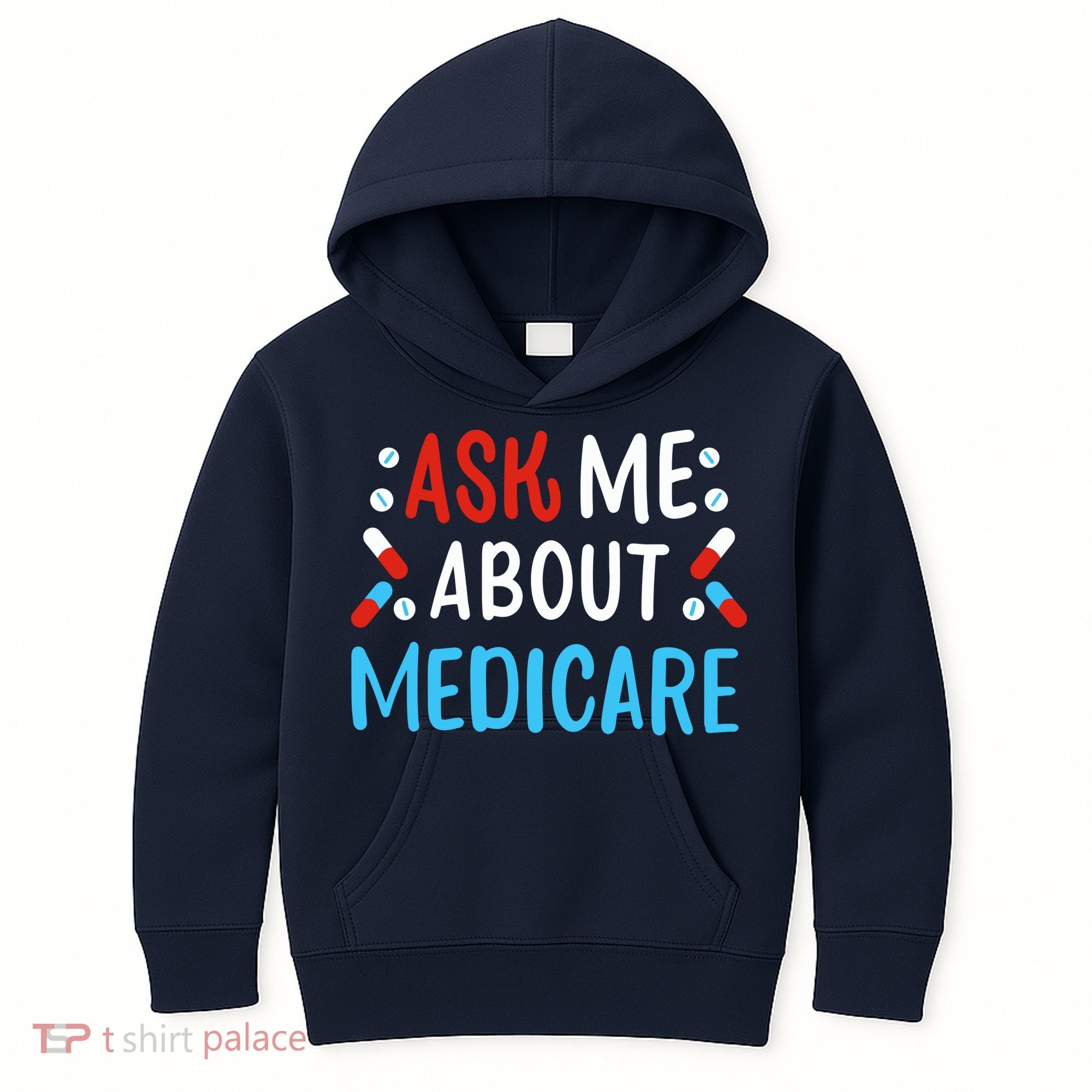 Ask Me About Medicare Kids Hoodie