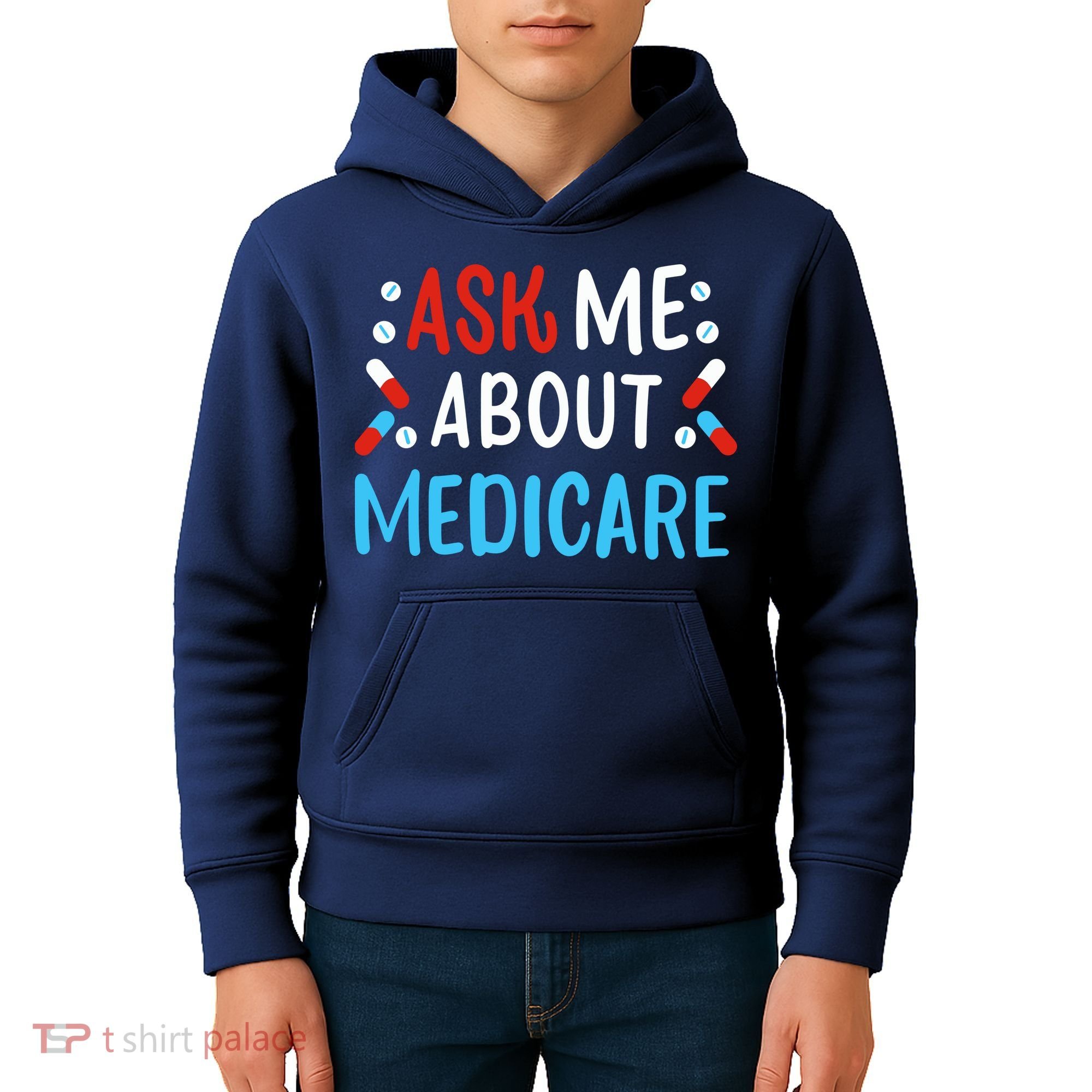 Ask Me About Medicare Kids Hoodie