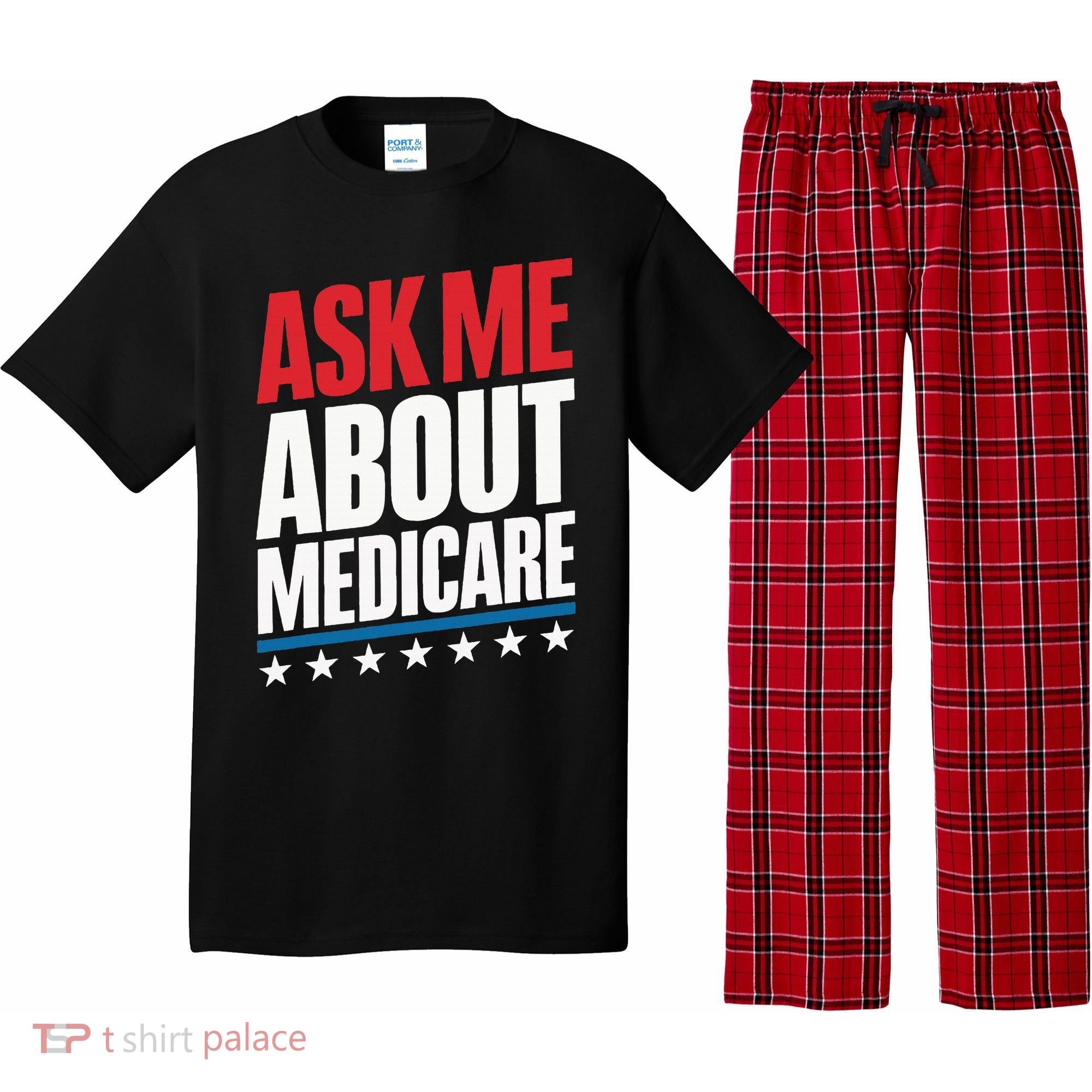 Ask Me About Medicare Pajama Set