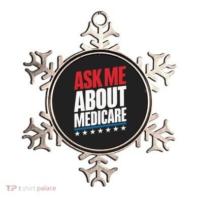 Ask Me About Medicare Ornament
