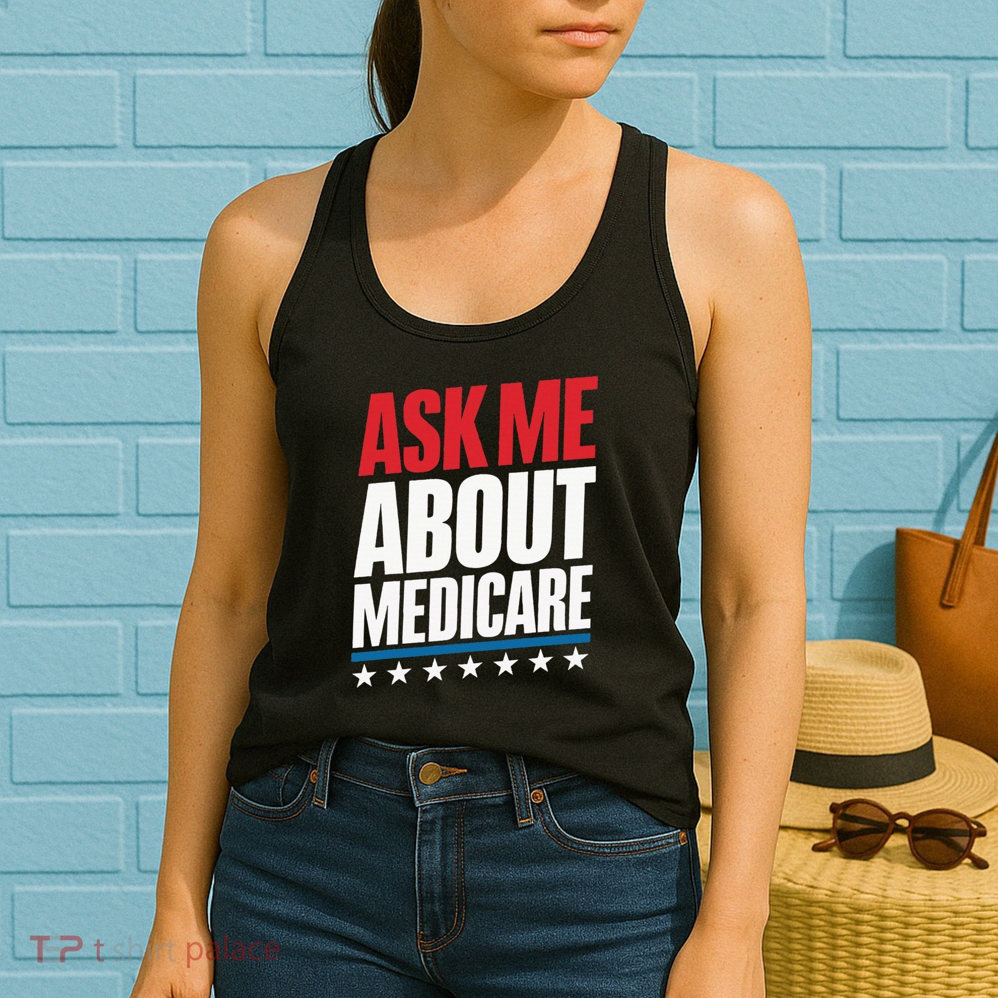 Ask Me About Medicare Women's Tank Top