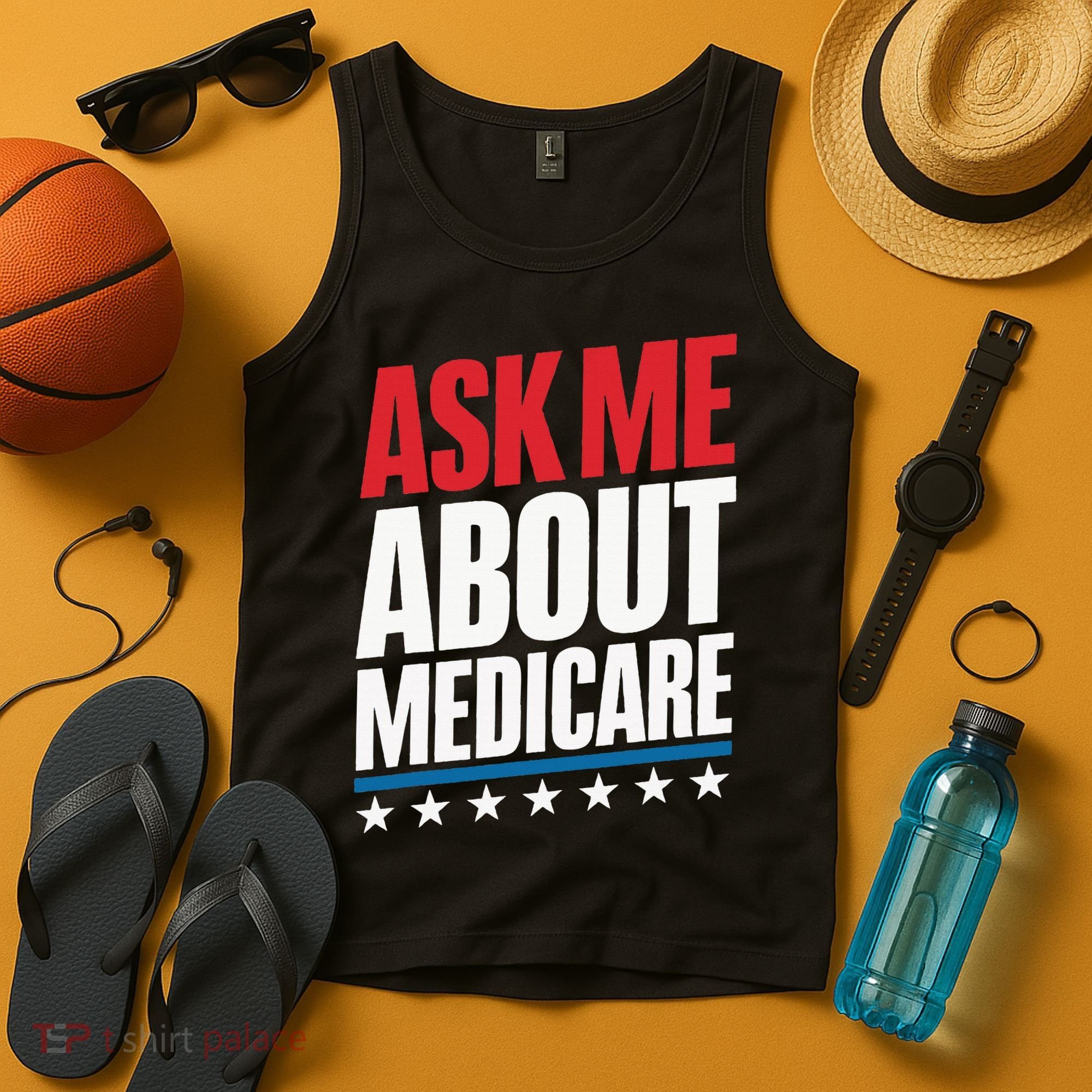 Ask Me About Medicare Tank Top
