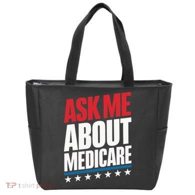 Ask Me About Medicare Tote Bag