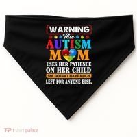 Autism Mom USA-Made Doggie Bandana thumb 0