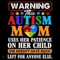 Autism Mom T-Shirt thumb 7