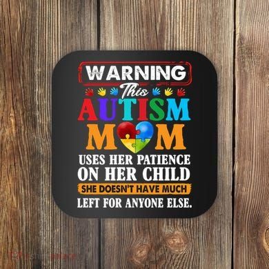 Autism Mom Coaster