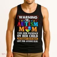 Autism Mom Tank Top thumb 3