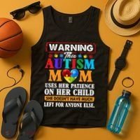 Autism Mom Tank Top thumb 4