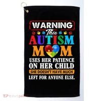 Autism Mom Golf Towel thumb 0